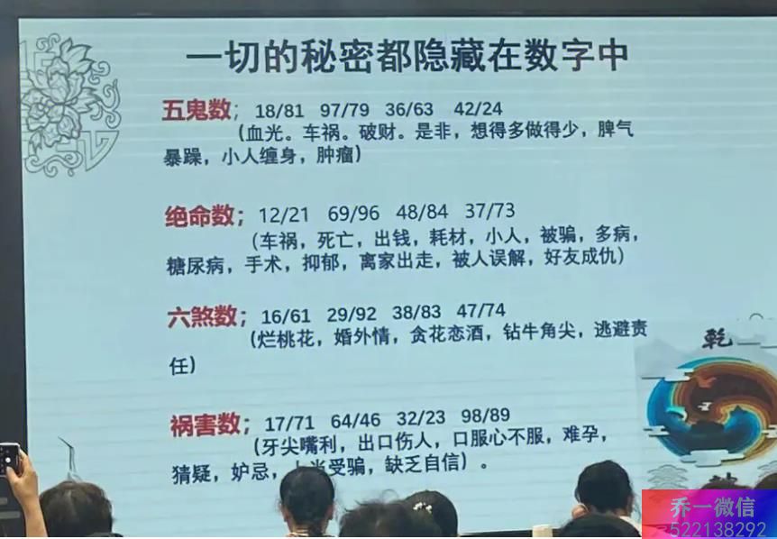 黄山数字能量学大师 八大磁场延年磁场夹0的解析